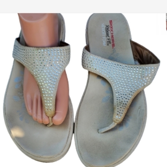 Skechers Memory Foam Sandals‎ 10 - Picture 1 of 11